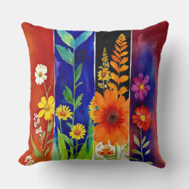 Floral Abstract Kussen