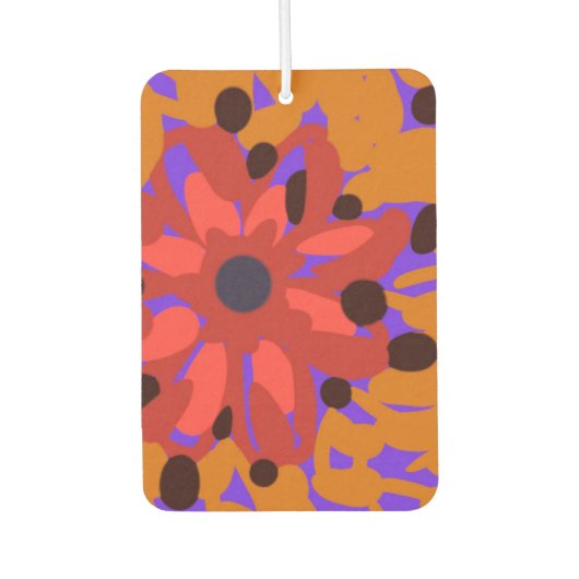 Floral abstract luchtverfrisser (Voorkant)