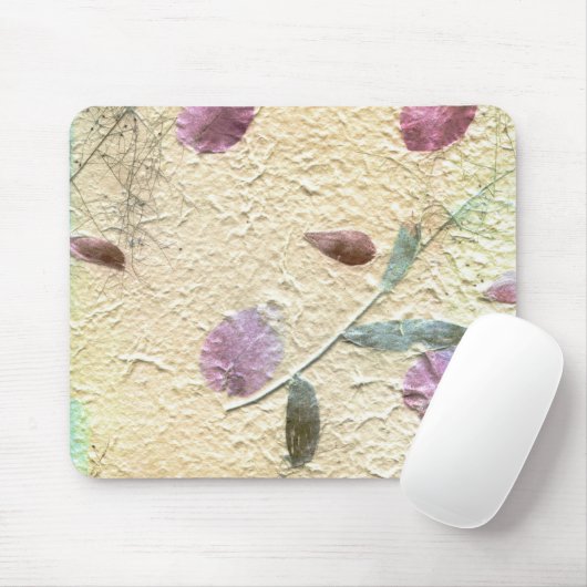 Floral Abstract Muismat (Met muis)