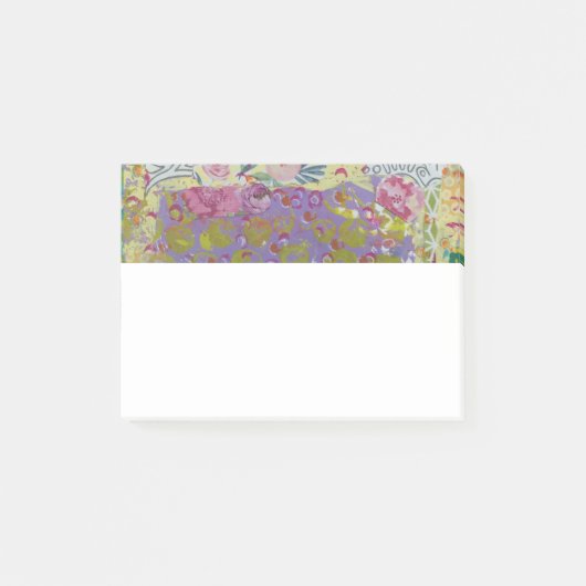 Floral Abstract Post-it® Notes (Voorkant)