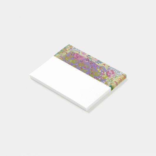Floral Abstract Post-it® Notes (Schuin)