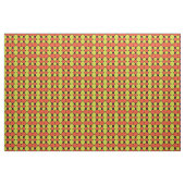 Floral Abstract Retro Patroon Stof (Fat Quarter)