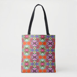 Floral abstract tas