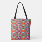 Floral abstract tas (Achterkant)