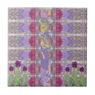 Floral Abstract Tegeltje