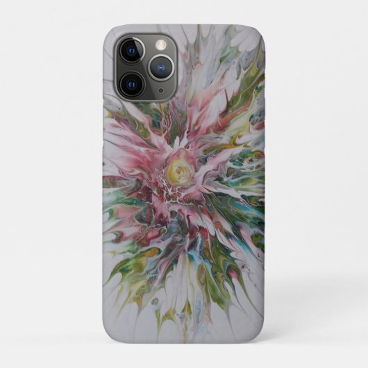Floral abstracte bagage I Telefoontas Case-Mate iPhone Case (Achterkant)