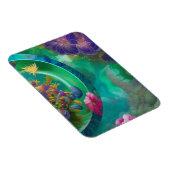 Floral Abstracte tuin Magneet (Rechterzijde)