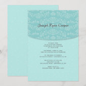 Floral Abundance Uitnodiging (Voorkant / Achterkant)