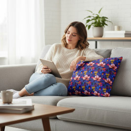 Floral Accent Kussen