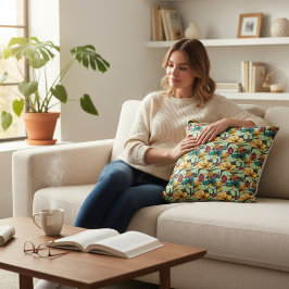 Floral Accent Kussen