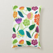Floral Accent Kussen (Achterkant (Verticaal))