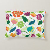Floral Accent Kussen (Achterkant)