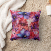Floral Accent Pillow Kussen (Deken)