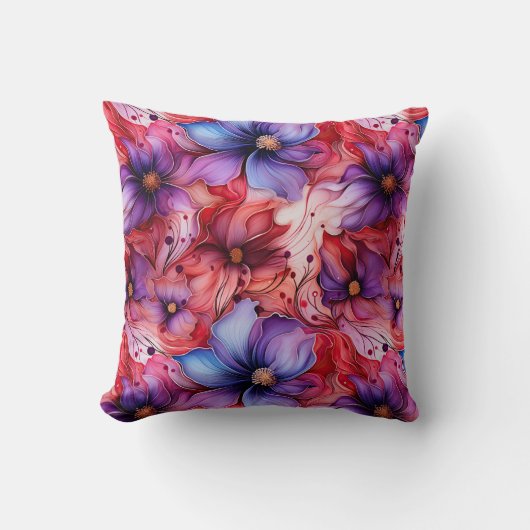Floral Accent Pillow Kussen (Voorkant)
