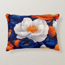Floral Accent Pillow