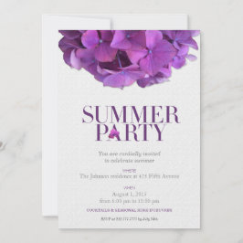 Floral Accents: Uitnodiging voor de zomerpartij