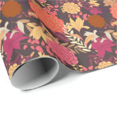 Floral achtergrond 2 cadeaupapier (Rol Hoek)