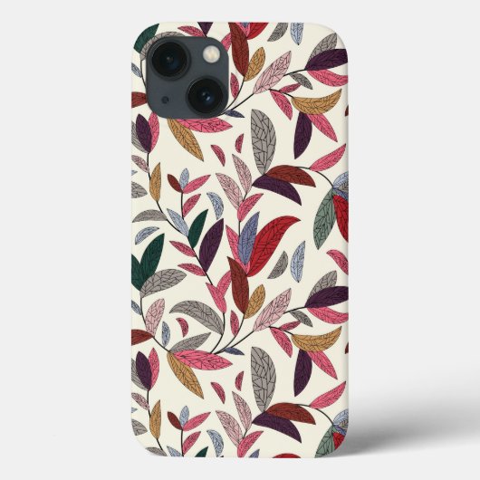 Floral achtergrond 2 Case-Mate iPhone case (Achterkant)