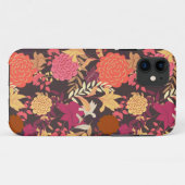 Floral achtergrond 2 Case-Mate iPhone case (Achterkant (horizontaal))