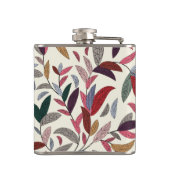 Floral achtergrond 2 heupfles (Achterkant)