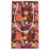 Floral achtergrond 2 klein cadeauzakje (Voorkant)