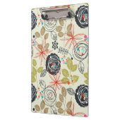 Floral achtergrond 2 klembord (Links)