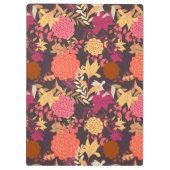 Floral achtergrond 2 klembord (Achterkant)