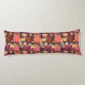 Floral achtergrond 2 lichaamskussen (Achterkant)