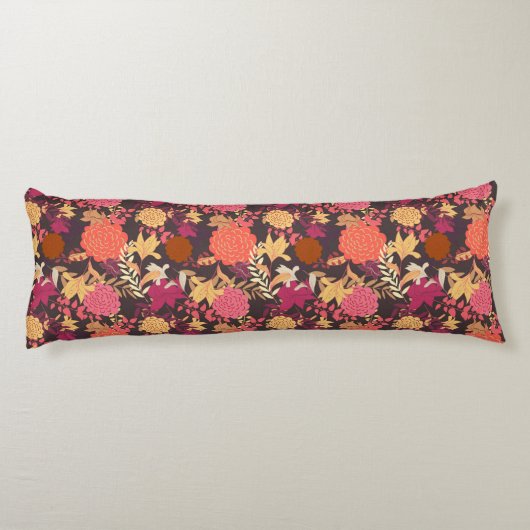 Floral achtergrond 2 lichaamskussen (Achterkant)