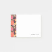 Floral achtergrond 2 post-it® notes (Voorkant)