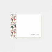 Floral achtergrond 2 post-it® notes (Voorkant)