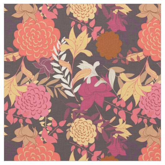 Floral achtergrond 2 stof (Close Up)
