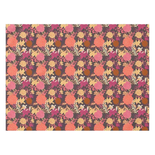 Floral achtergrond 2 tafelkleed (Voorkant (Horizontaal))