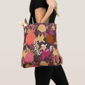 Floral achtergrond 2 tote bag (Dichtbij)