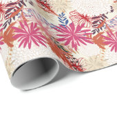 Floral achtergrond 3 cadeaupapier (Rol Hoek)