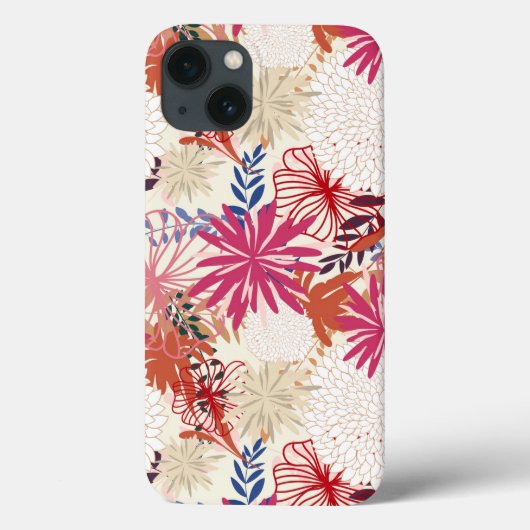 Floral achtergrond 3 Case-Mate iPhone case (Achterkant)