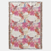 Floral achtergrond 3 deken (Voorkant Verticaal)