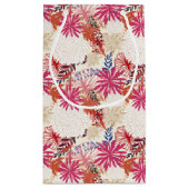 Floral achtergrond 3 klein cadeauzakje (Achterkant)