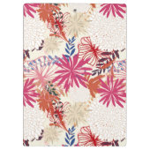 Floral achtergrond 3 klembord (Achterkant)