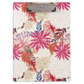 Floral achtergrond 3 klembord (Voorkant)