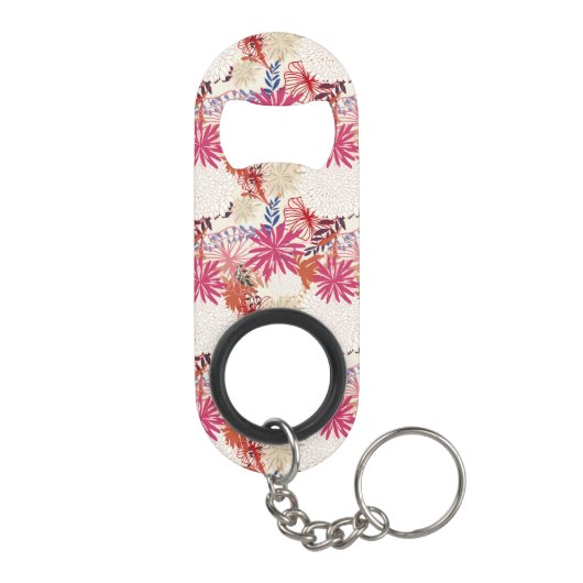 Floral achtergrond 3 mini flessenopener (Achterkant)