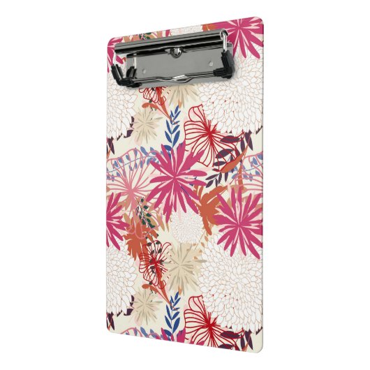 Floral achtergrond 3 mini klembord (Angled2)