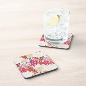 Floral achtergrond 3 onderzetter (Rechterzijde)