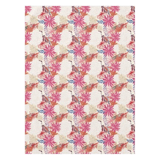 Floral achtergrond 3 tafelkleed (Voorkant)