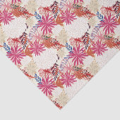 Floral achtergrond 3 tissuepapier (Detail)