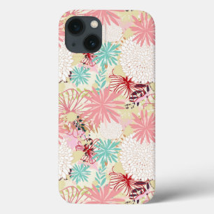 Floral achtergrond 4 iPhone 13 hoesje