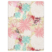 Floral achtergrond 4 klembord (Achterkant)