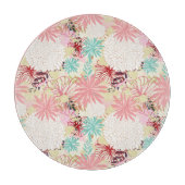 Floral achtergrond 4 snijplank (Voorkant)