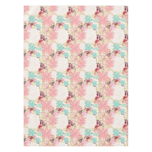 Floral achtergrond 4 tafelkleed (Voorkant)