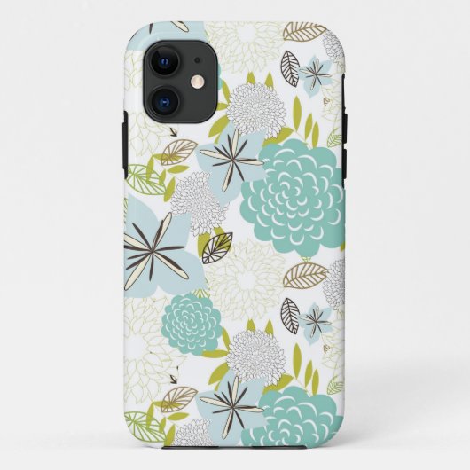 Floral achtergrond 5 Case-Mate iPhone case (Achterkant)